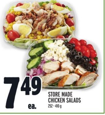 Metro Store made chicken salads offer
