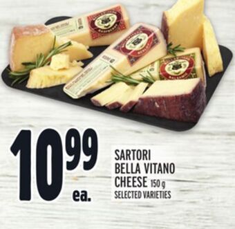 Metro Sartori bella vitano cheese offer