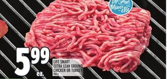 Metro Life smart extra lean ground chicken or turkey offer