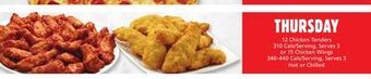 Metro 12 chicken tenders offer