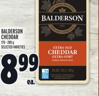Metro Balderson cheddar offer