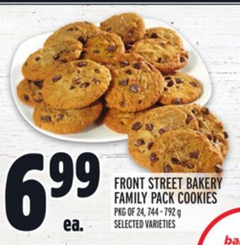 Metro Front street bakery family pack cookies offer