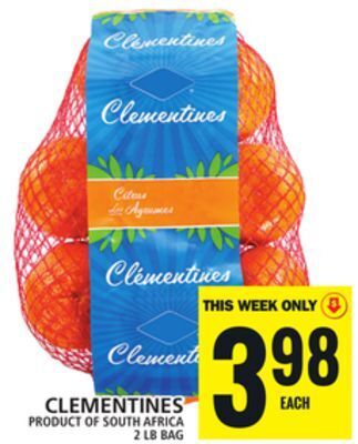 Food Basics Clementines offer