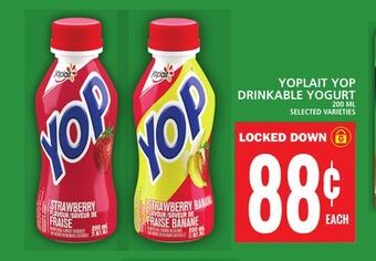 Food Basics Yoplait yop drinkable yogurt offer