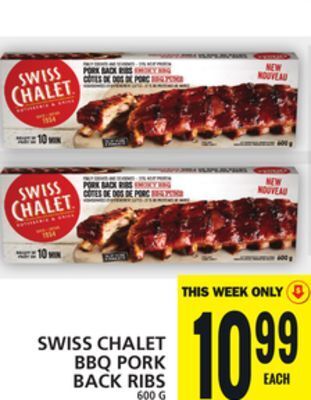 Food Basics Swiss chalet bbq pork back ribs offer