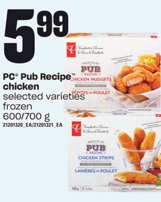 Independent Grocer Pc® pub recipe chicken, 600/700 g offer