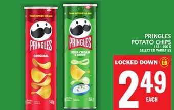 Food Basics Pringles potato chips offer