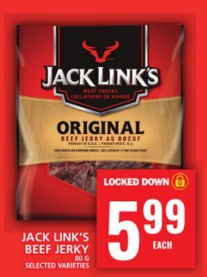 Food Basics Jack link's beef jerky offer