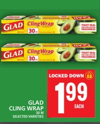 Food Basics Glad cling wrap offer