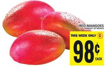 Food Basics Red mangoes offer