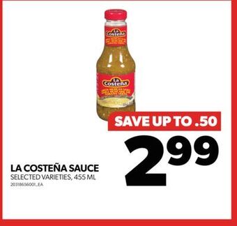 Real Canadian Superstore La costeña sauce, 455 ml offer