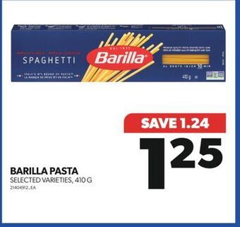 Real Canadian Superstore Barilla pasta, 410 g offer