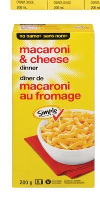 Real Canadian Superstore No name® macaroni & cheese dinner, 200 g offer