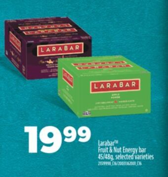 Real Canadian Superstore Larabar™ fruit & nut energy bar, 45/48g offer