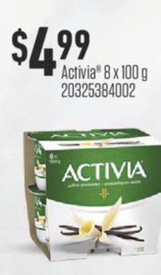 Fortinos Activia® 8 x 100 g offer