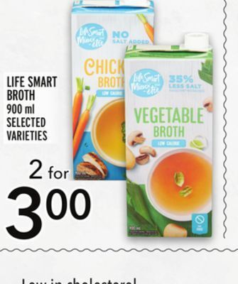 Metro Life smart broth offer