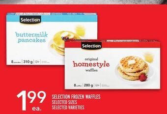 Metro Selection frozen waffles offer