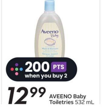 Sobeys Baby toiletries offer