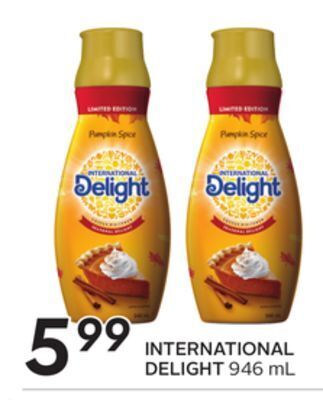 Sobeys International delight offer