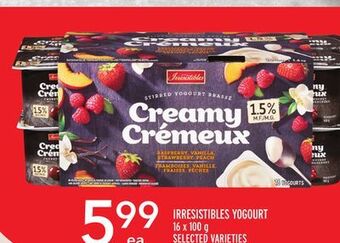 Metro Irresistibles yogourt offer