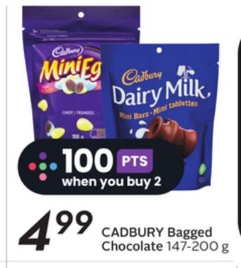 Sobeys Bagged chocolate offer