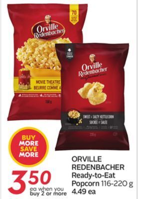 Sobeys Ready-to-eat popcorn offer