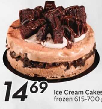 Sobeys Ice cream cakes offer