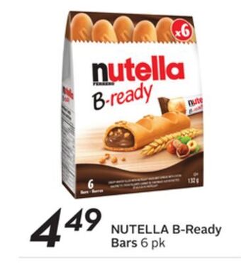 Sobeys B-ready bars offer