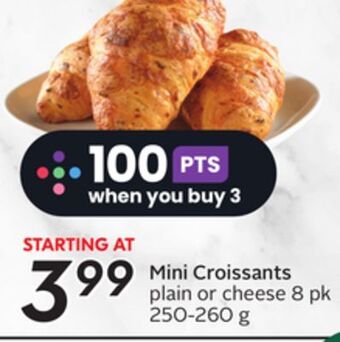 Sobeys Mini croissants offer