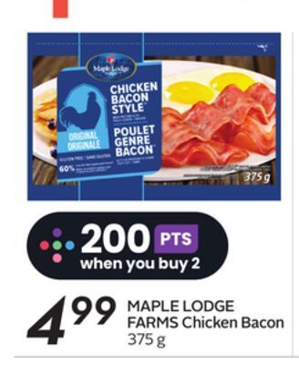 Sobeys Chicken bacon offer