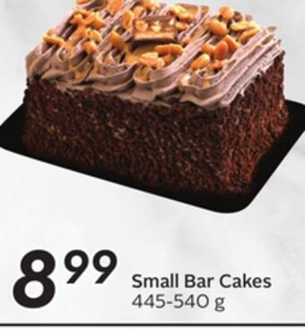 Sobeys Small bar cakes offer