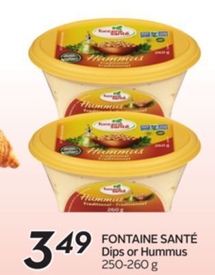 Sobeys Dips or hummus offer