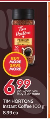 Sobeys Instant coffee offer