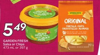 Sobeys Salsa or chips offer