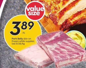 Sobeys Pork belly offer