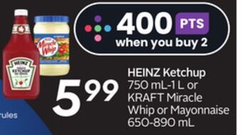 Sobeys Heinz ketchup offer