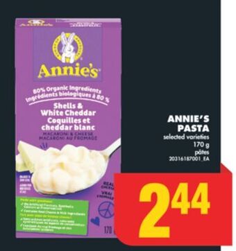 No Frills Annie's pasta, 170 g offer
