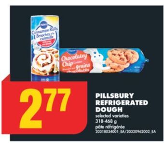 No Frills Pillsbury refrigerated dough, 318-468 g offer