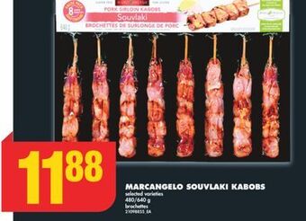 No Frills Marcangelo souvlaki kabobs, 480/640 g offer