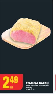 No Frills Peameal bacon offer