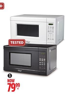 Canadian Tire Master chef 0.7 cu-ft microwave offer