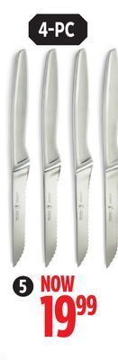 Canadian Tire Henckels stainless-steel steak knife set offer