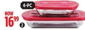 Canadian Tire Anchor hocking bake-and-keep set with lids offer