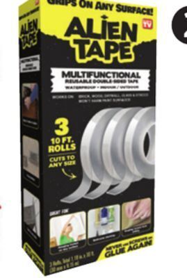 Canadian Tire As seen on tv alien tape double-sided tape offer