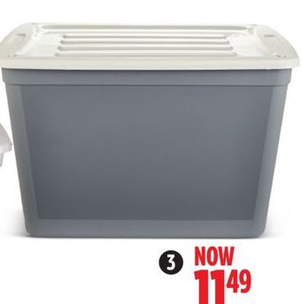 Canadian Tire Type a 80l solid tote offer