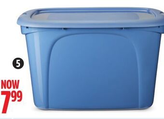 Canadian Tire Type a 63l nesting tote offer