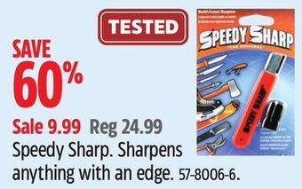 Canadian Tire Speedy sharp offer