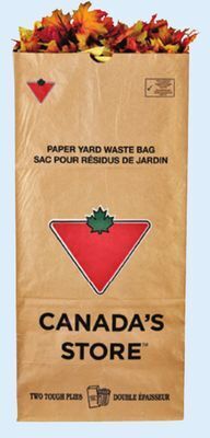 Canadian Tire Ctc yard waste 2-ply paper bags, 20-pack offer