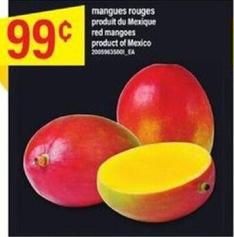 Maxi red mangoes offer