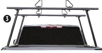 Canadian Tire Erickson black aluminum truck rack offer